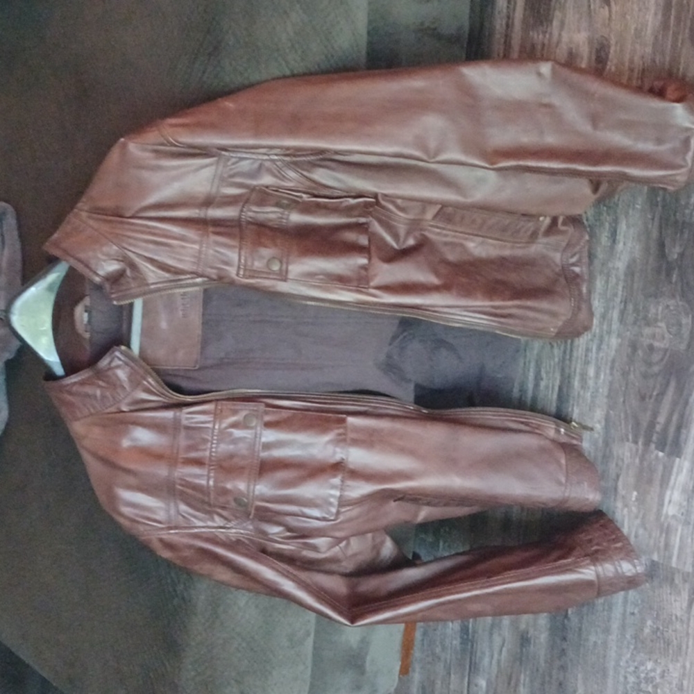 Leather jacket